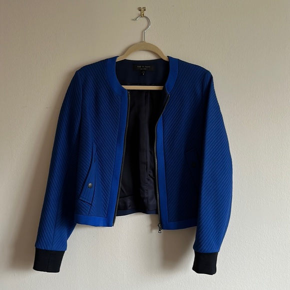 rag & bone stylish cerulean jacket - Picture 2 of 7